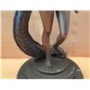 Image 4 : Tall Statue Nude Female w/ Serpent Tail 16"H
