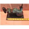 Image 12 : European Bronze Stamped Female Statue on Stone Base Signed "Aldo Vitaleh"  10"x8"H