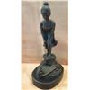 Image 1 : Female Statue Signed "E. Eisenberg"  6"x12"H