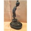 Image 7 : Female Statue Signed "E. Eisenberg"  6"x12"H