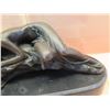 Image 3 : European Bronze Stamped Female Statue Signed "Milo"  8"x5"H