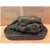Image 4 : European Bronze Stamped Female Statue Signed "Milo"  8"x5"H