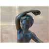 Image 2 : European Bronze Stamped Athlete Statue Signed "Duret"  15"H