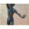 Image 3 : European Bronze Stamped Athlete Statue Signed "Duret"  15"H