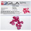 Image 1 : $32k Ruby Gemstone Parcel- GG GIA from GLA lab- 34.20 tcw.