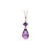 Image 1 : Genuine 5.5 ctw Amethyst Necklace 14KT Rose Gold - REF-22X2M