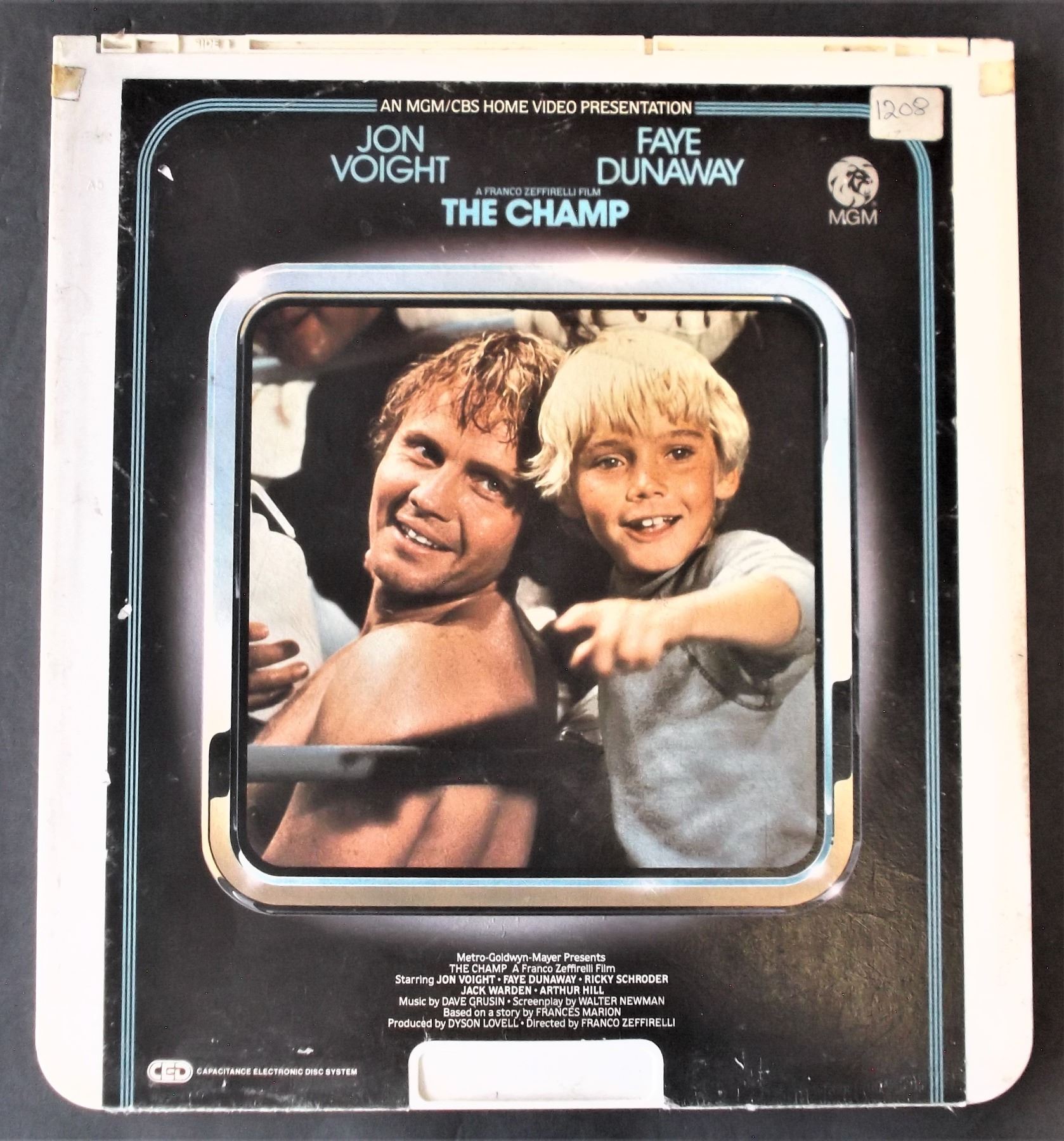 RCA Capacitance Electronic Disc The Champ 1979