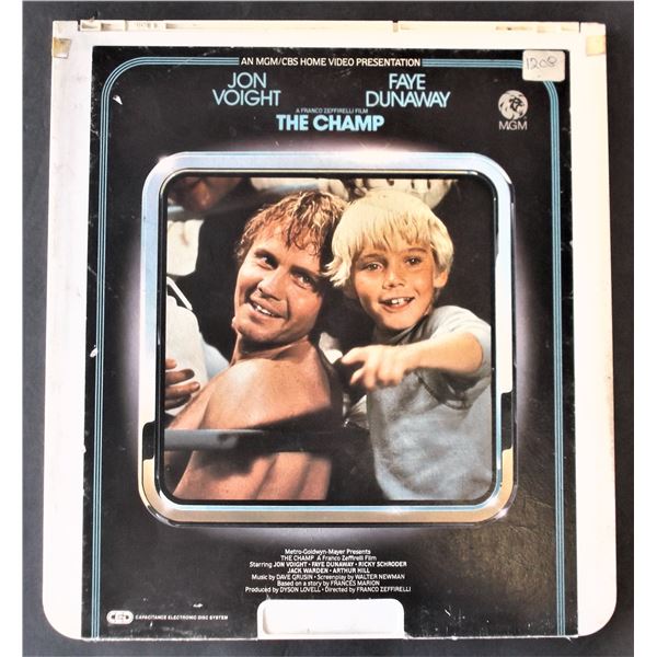 RCA Capacitance Electronic Disc - The Champ 1979