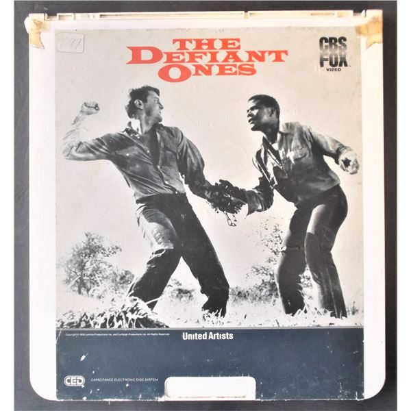RCA Capacitance Electronic Disc - The Defiant Ones 1958