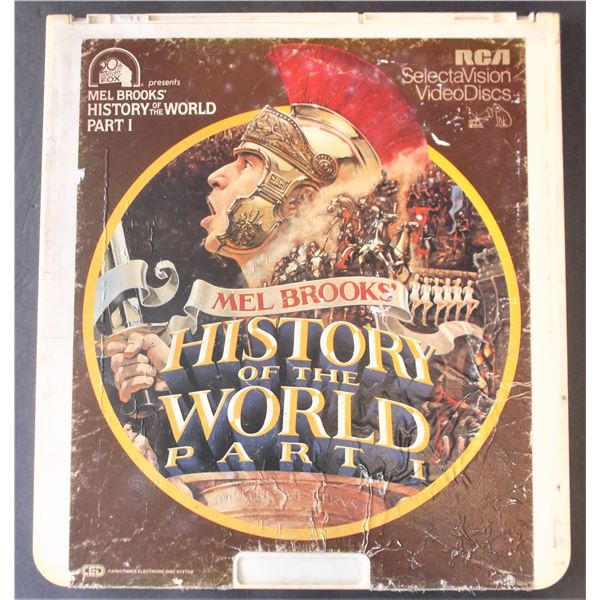 RCA Capacitance Electronic Disc - History of the World: Part 1 1981