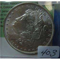 1904-O Morgan Silver Dollar BU