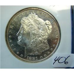 1881-S Morgan Silver Dollar NGC MS63PL