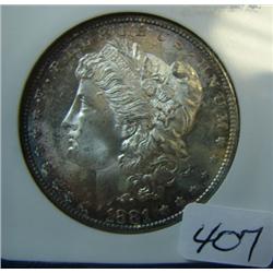 1881-S Morgan Silver Dollar NGC MS64