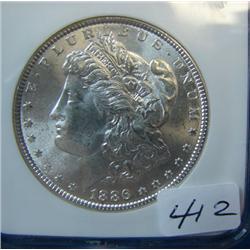 1886 Morgan Silver Dollar NGC MS64