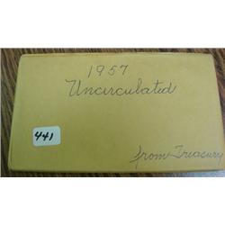1957 U. S.  Uncirculated Mint Set