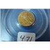 Image 2 : 1915 $2.50 Indian Head Gold Coin PCGS MS64