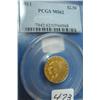 1911 $2.50 Indian Head Gold Coin PCGS MS62