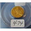 Image 2 : 1911 $2.50 Indian Head Gold Coin PCGS MS62