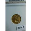 Image 1 : 1915 $2.50 Indian Head Gold Coin NGC MS62