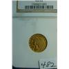 Image 1 : 1928 $2.50 Indian Head Gold Coin NGC MS62