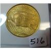 Image 2 : 1908 No Motto $20 St. Gaudens Gold Coin NGC MS64