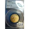 Image 1 : 1909-D $5 Indian Head Gold Coin PCGS MS64
