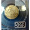 Image 2 : 1909-D $5 Indian Head Gold Coin PCGS MS64