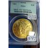 Image 1 : 1904 $20 Liberty Gold Coin PCGS MS64
