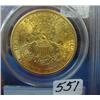 Image 2 : 1904  $20 Liberty Gold Coin PCGS MS63