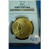Image 1 : 1900 $20.00 Liberty Gold Coin NGC MS 63
