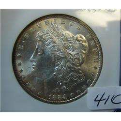 1884-O Morgan Silver Dollar NGC MS64