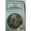 Image 1 : 1881-S Morgan Silver Dollar NGC MS65