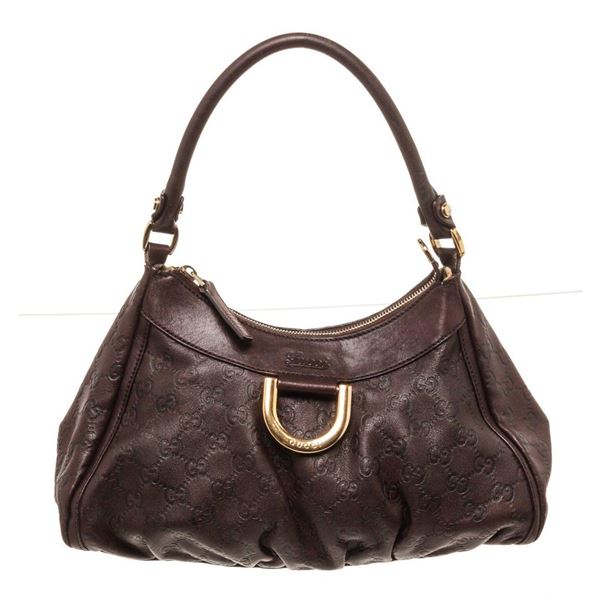 Gucci Black Leather Shoulder Bag