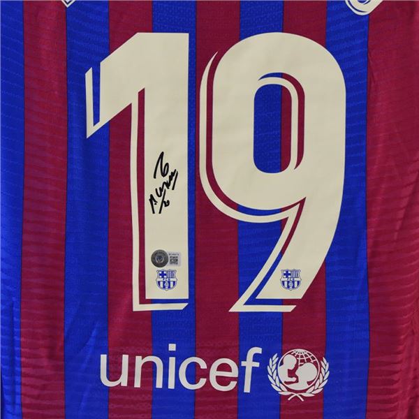 Sergio Aguero Barcelona Jersey (2021 Home) by Aguero, Sergio