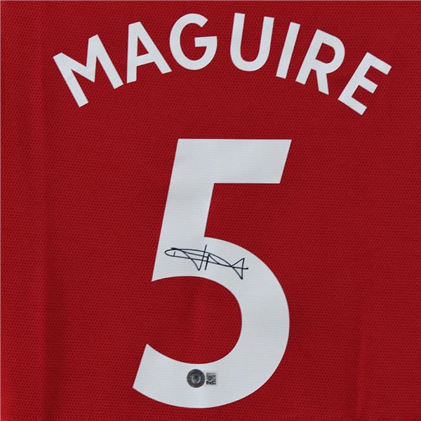 Harry Maguire Man United Jersey (Home) by Maguire, Harry
