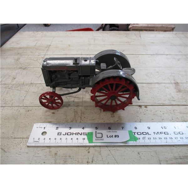 ERTL case tractor on steel tires