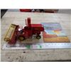Image 1 : Massey Harris 90 Combine - Lincoln Toys with booklet