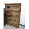 Image 1 : (4) Drawer sectional glass Barrister Bookcase - 34x11x53.5