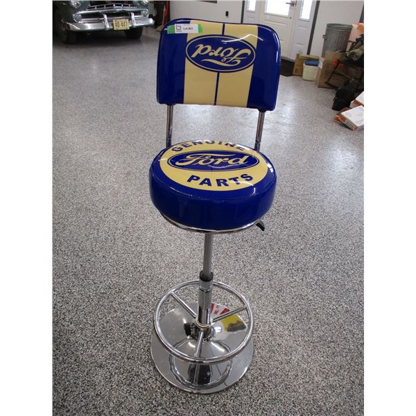 Genuine Ford Parts shop stool
