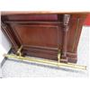 Image 7 : Bar Display with brass foot pipe - 59x22x43