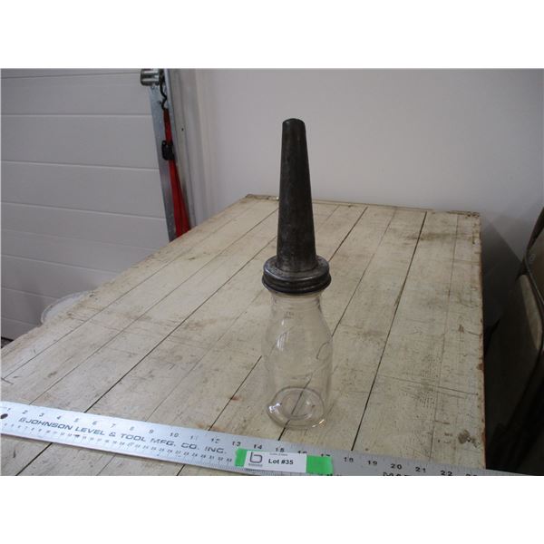 Oil Bottle - 13.5" tall