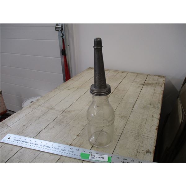 Oil Bottle - 15.5" tall