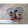 Image 2 : 2X THE BID PRICE - Mobil oil can 1 quart