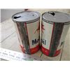Image 5 : 2X THE BID PRICE - Mobil oil can 1 quart