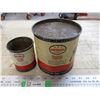 Image 2 : (2) 3 star Imperial Grease tins - 1lb + 5lb