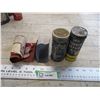 Image 1 : (2) Tire patch tin containers