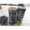 Image 2 : (2) Tire patch tin containers