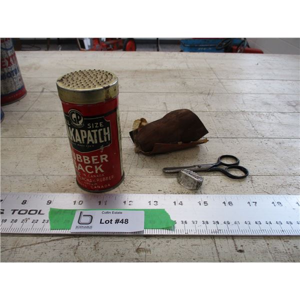 GP Rubber Back tire repair tin