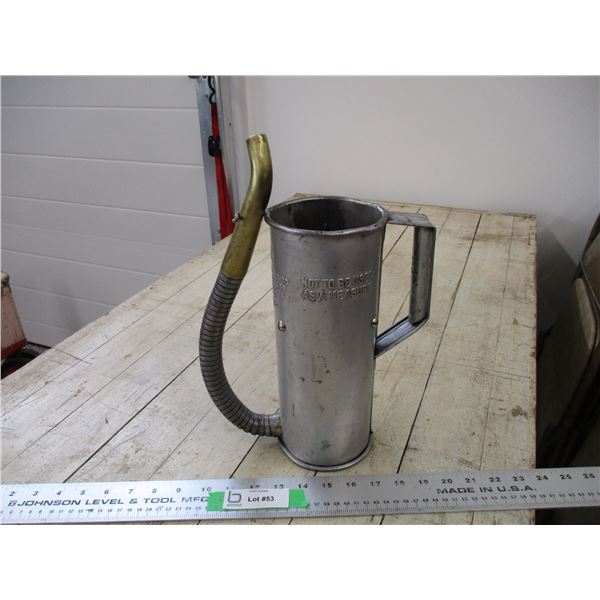 Canco oil container