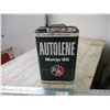 Image 1 : B/A Autolene motor oil 2 imp gallon tin